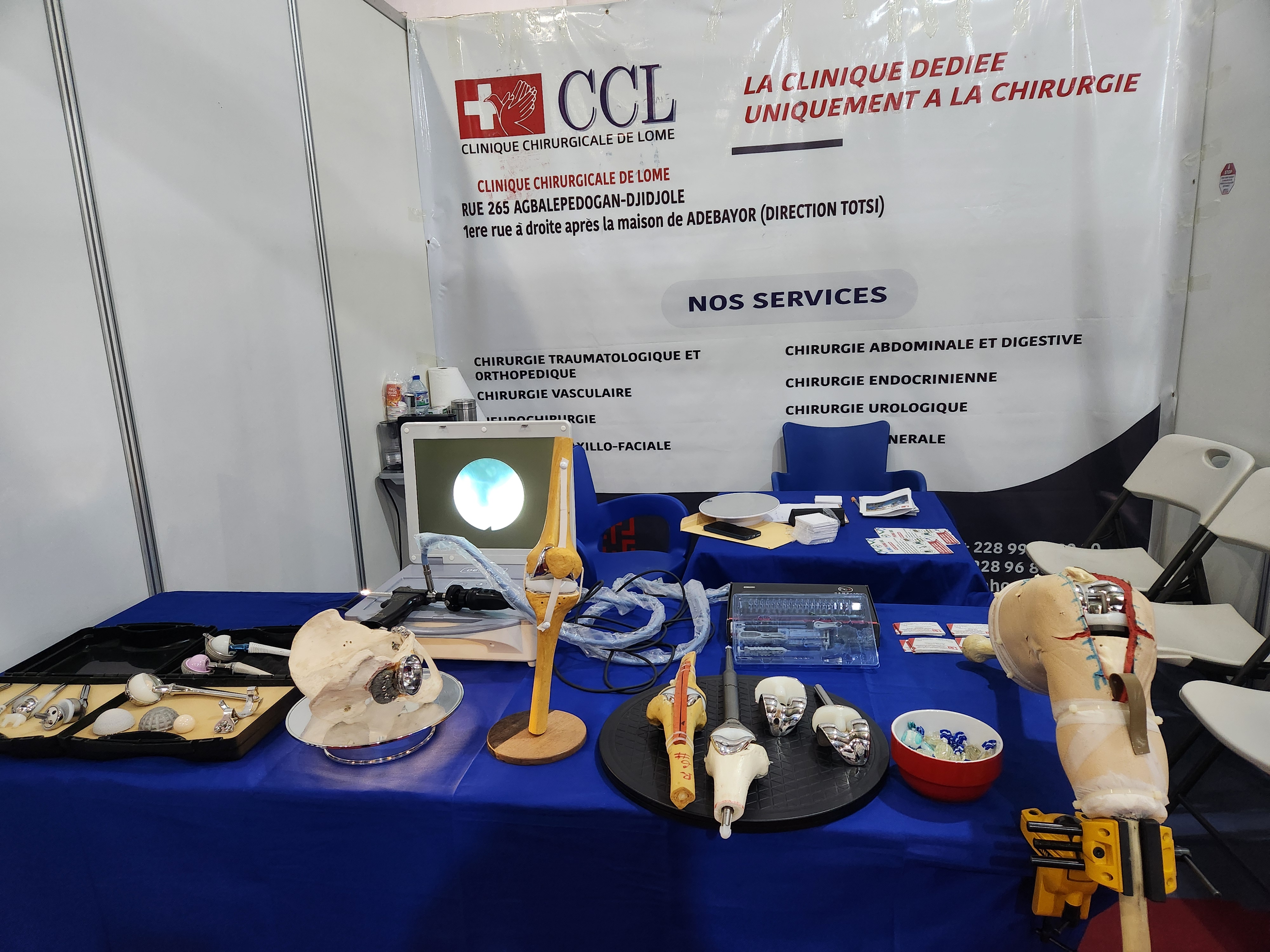 Stand CCL au salon HUMANIS